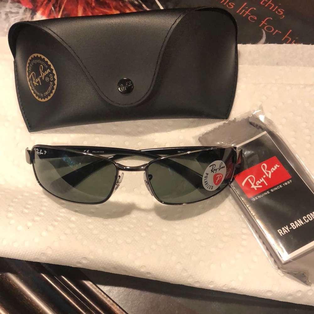New Mens RayBan RB 3364 Polarized Sunglasses
